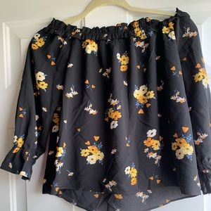 H&M off the shoulder top